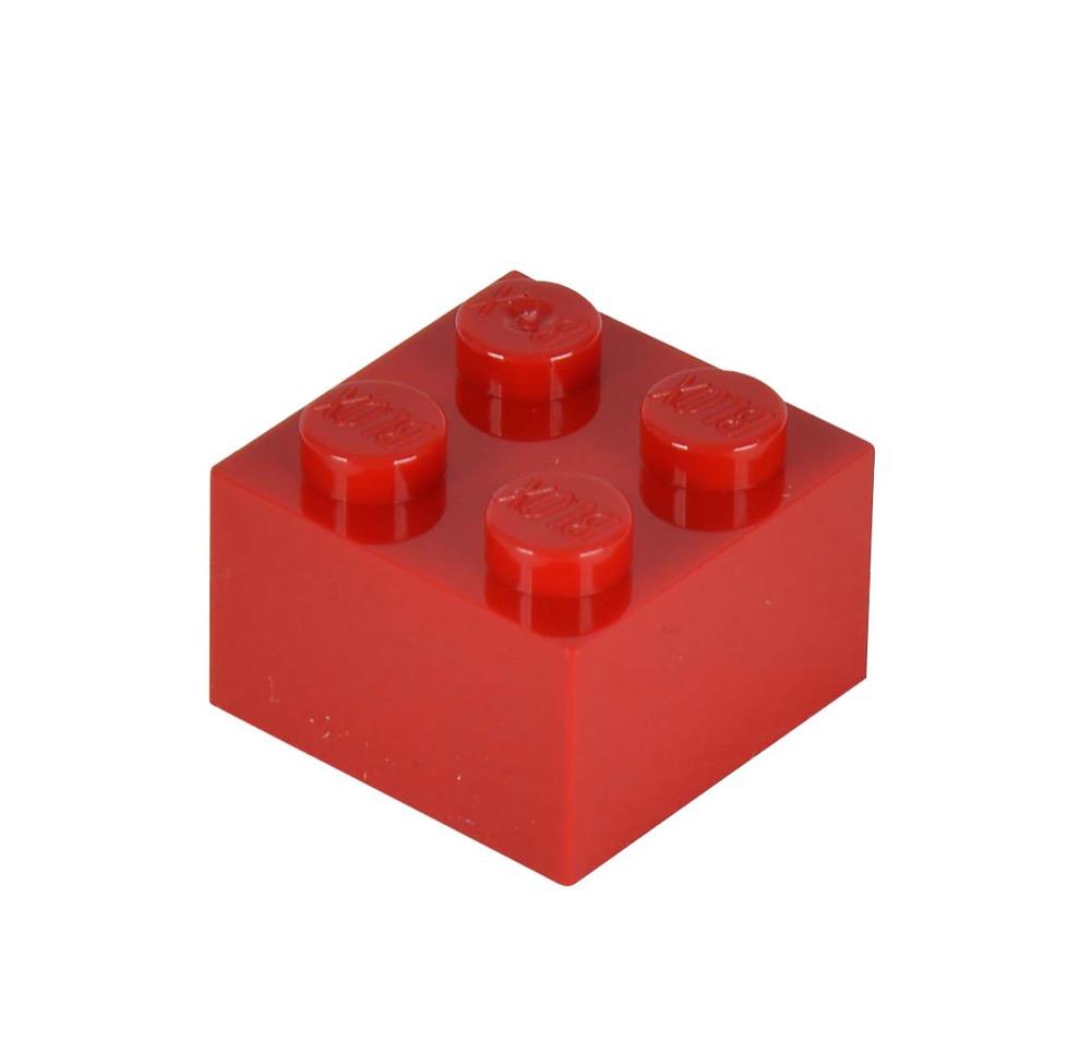 Simba Konstruktionsspielzeug Bausteine Blox 100 Teile 4er rot 104114111