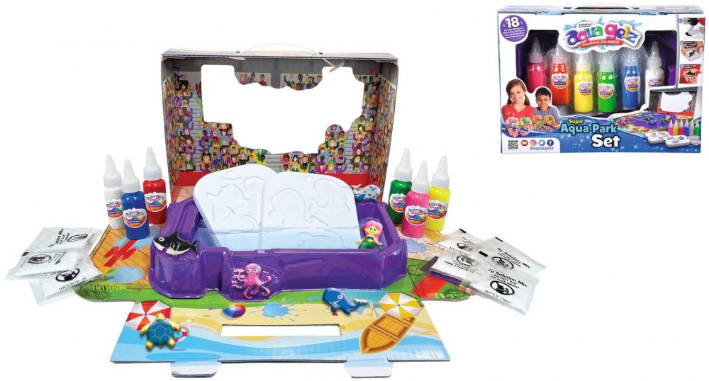 Simba Spielzeug Kreativ Basteln ART & FUN Aqua Gelz Aqua Park Spielset 106322456