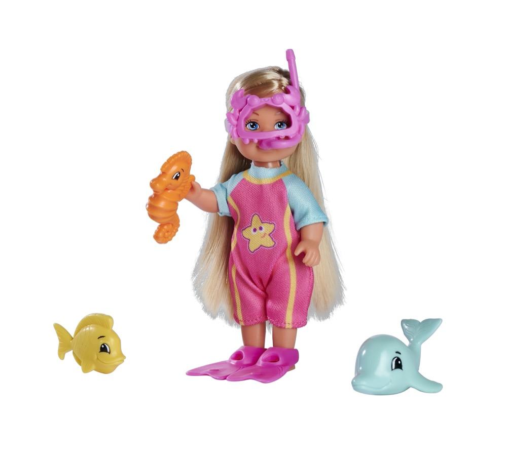 Simba Puppe Evi Love Sea Fun Taucheranzug Taucherbrille 105733565