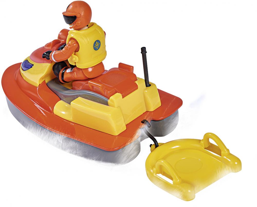 Simba Spielfahrzeug Feuerwehr Jet Ski Feuerwehrmann Sam Juno, Jet Ski mit Figur 109252570