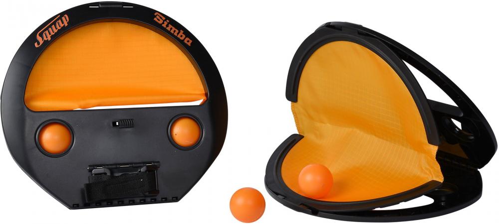 Simba Outdoor Spielzeug Wurfspiel Squap Fangballspiel 2er-Set 107206200