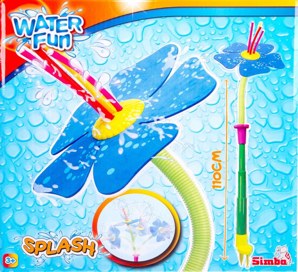 Simba Outdoor Wasserspielzeug Wassersprinkler Splashy Flower Fun 107796161