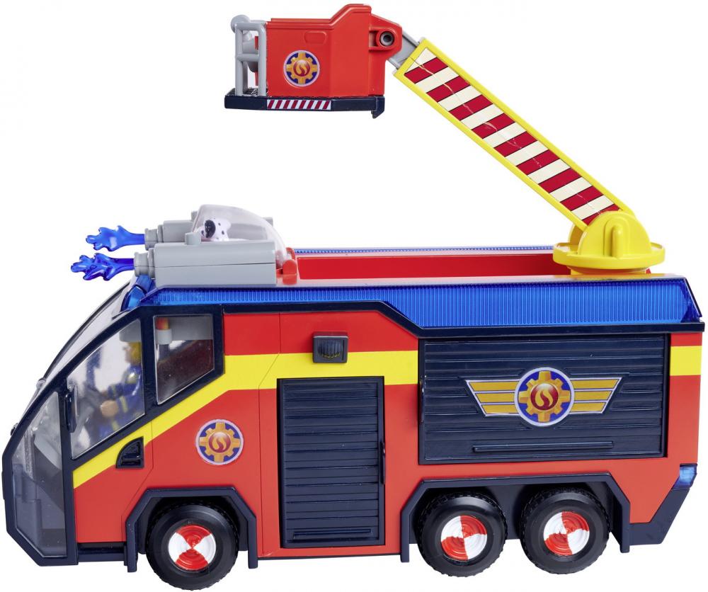 Simba Spielfahrzeug Feuerwehr Feuerwehrmann Sam Junior Jupiter mit Sam Figur 109252595