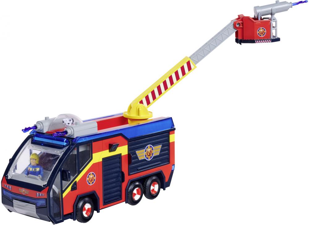 Simba Spielfahrzeug Feuerwehr Feuerwehrmann Sam Junior Jupiter mit Sam Figur 109252595