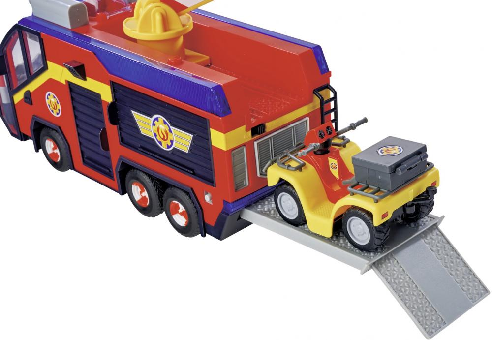 Simba Spielfahrzeug Feuerwehr Feuerwehrmann Sam Junior Jupiter mit Sam Figur 109252595