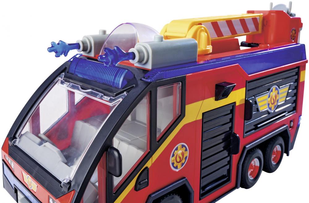 Simba Spielfahrzeug Feuerwehr Feuerwehrmann Sam Junior Jupiter mit Sam Figur 109252595