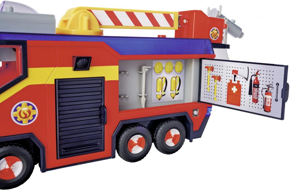 Simba Spielfahrzeug Feuerwehr Feuerwehrmann Sam Junior Jupiter mit Sam Figur 109252595