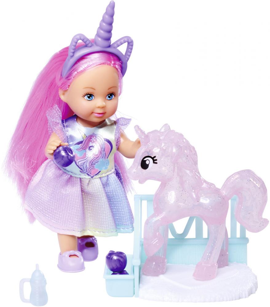 Simba Puppe Evi Love mit Unicorn Einhorn 105733728