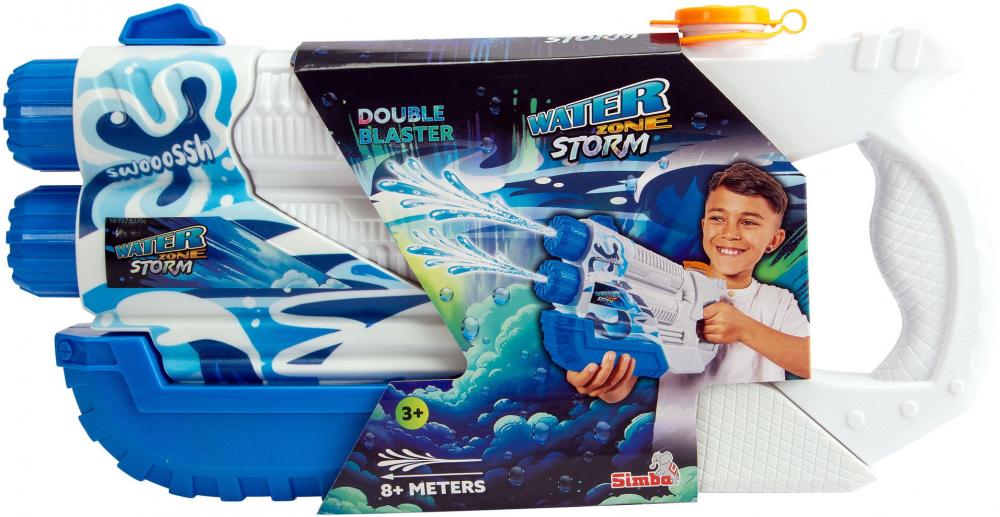 Simba Outdoor Wasserspielzeug Wasserpistole Storm Double Blaster Waterzone 107276275