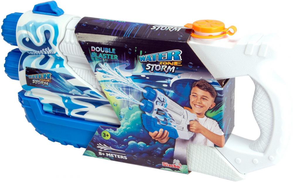 Simba Outdoor Wasserspielzeug Wasserpistole Storm Double Blaster Waterzone 107276275