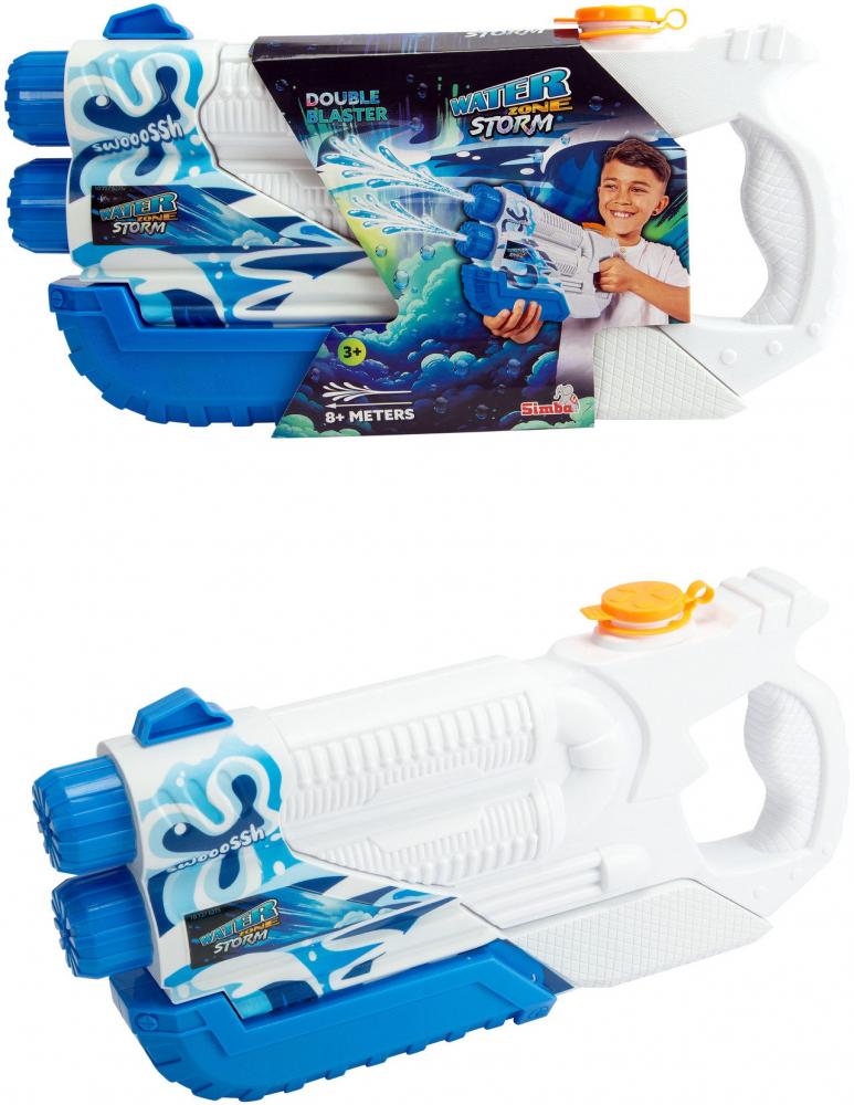 Simba Outdoor Wasserspielzeug Wasserpistole Storm Double Blaster Waterzone 107276275