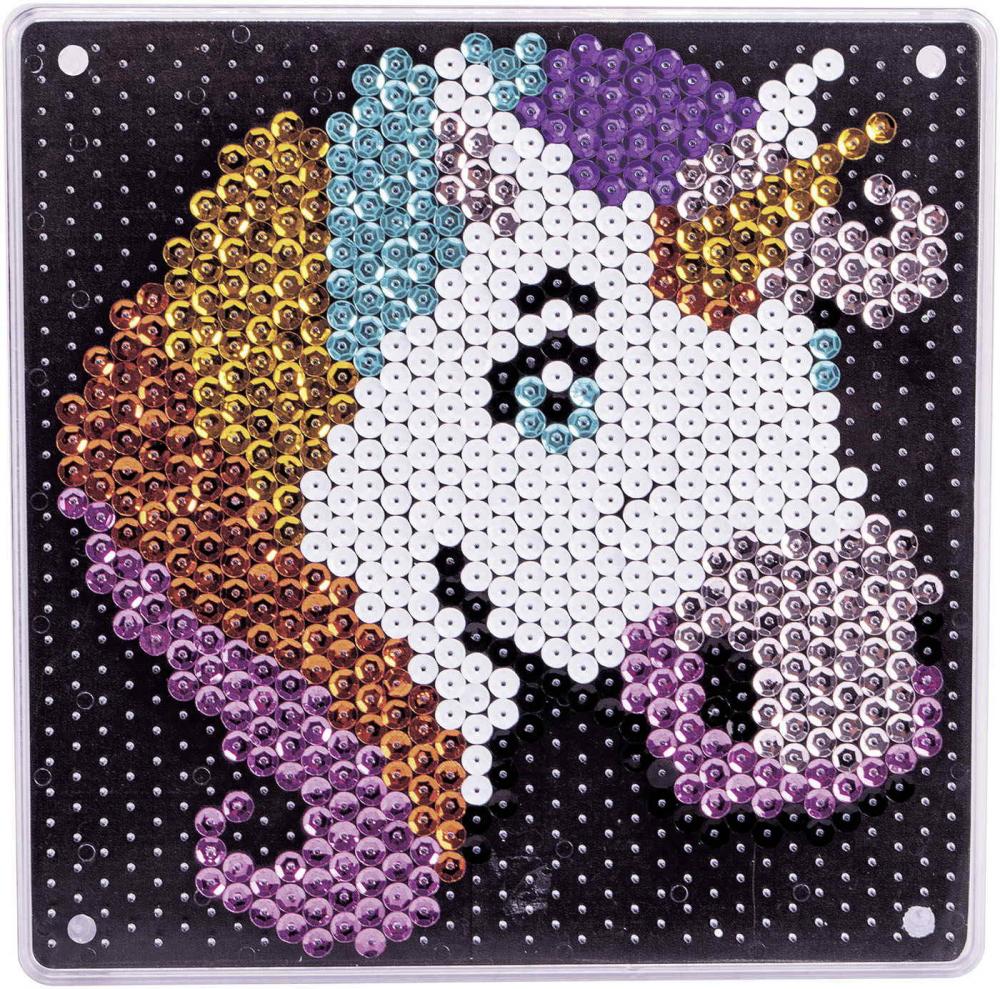 Simba Spielzeug Kreativ ART & FUN 700 Sequins Einhorn Platte mit Stift 106374703