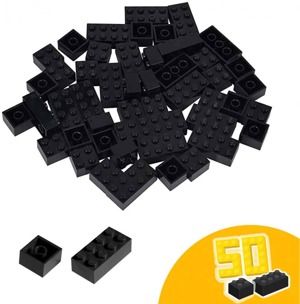 Simba Konstruktionsspielzeug Bausteine Blox 40 Teile 8er schwarz 104118895