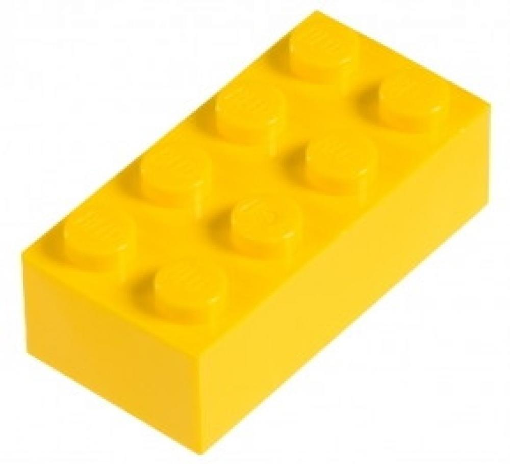 Simba Konstruktionsspielzeug Bausteine Blox 100 Teile 8er gelb 104118898