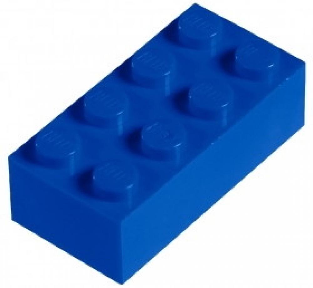 Simba Konstruktionsspielzeug Bausteine Blox 100 Teile 8er blau 104118906