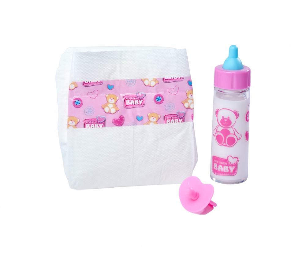 Simba Puppe Zubehör New Born Baby First Nursing Set 105562487