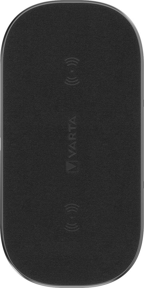 Varta Ladegerät Wireless Fast Wireless Charger Multi Qi 9V schwarz 57906