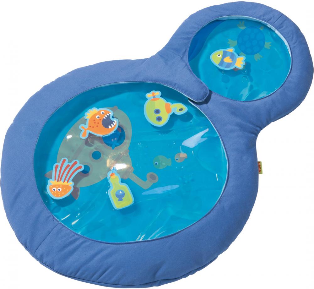 HABA Babywelt Spieltrainer Wasser Spielmatte Kleine Taucher 1301184001