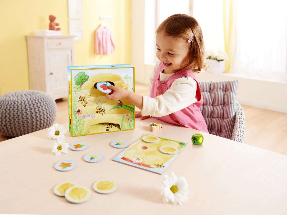 HABA Kinderspiel Würfelspiel Meine ersten Spiele Hanni Honigbiene 1301838001