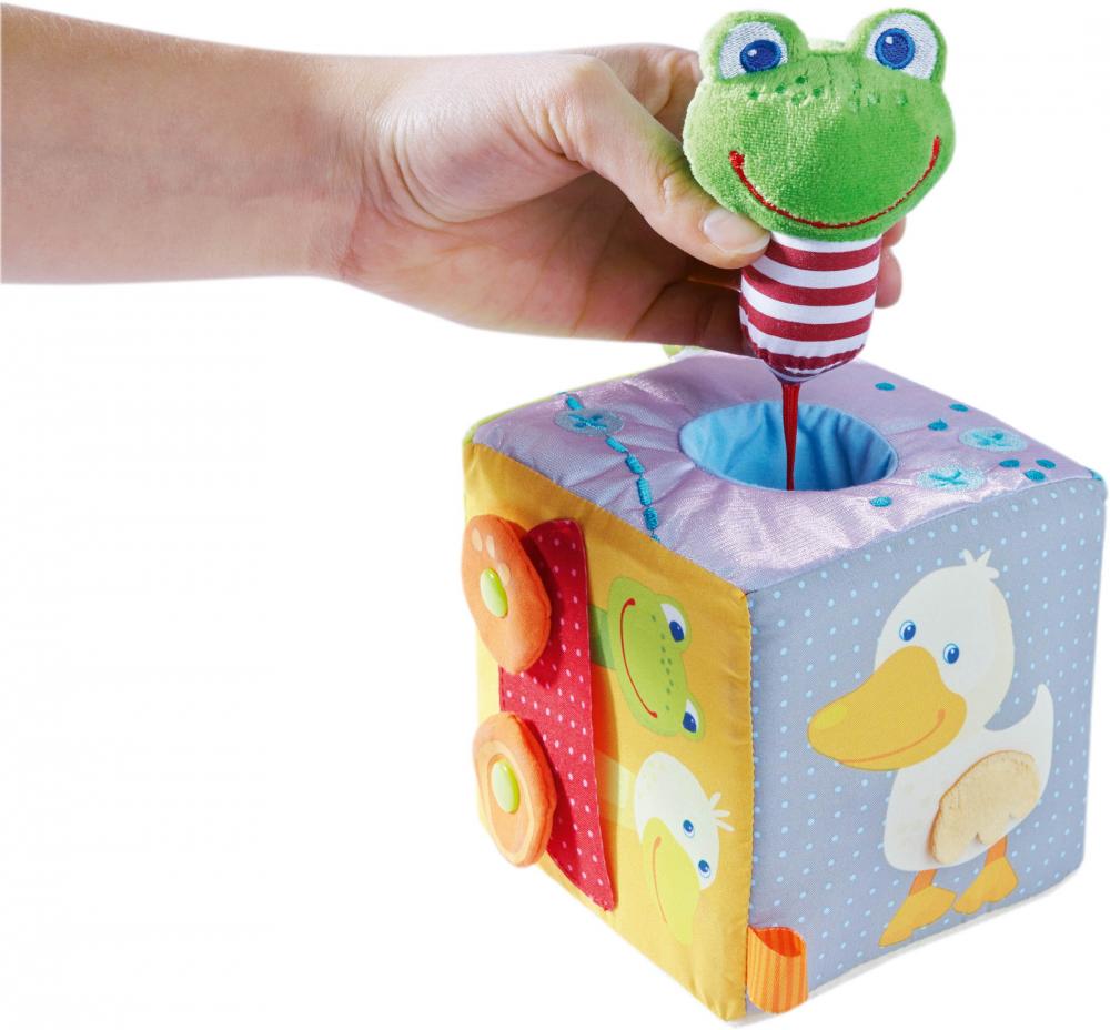 HABA Babywelt Multifunktionsspielzeug Spielwürfel Zauberfrosch 1301859001