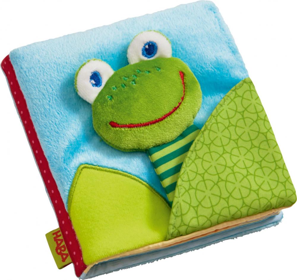 HABA Babywelt Babyspielbuch Stoffbuch Zauberfrosch 1302097001