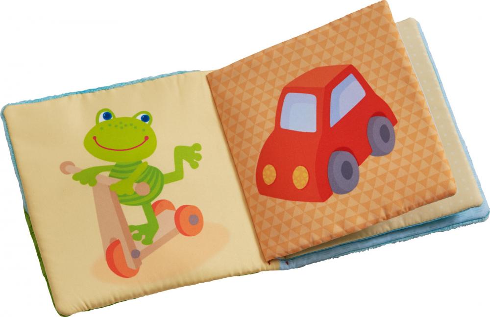 HABA Babywelt Babyspielbuch Stoffbuch Zauberfrosch 1302097001