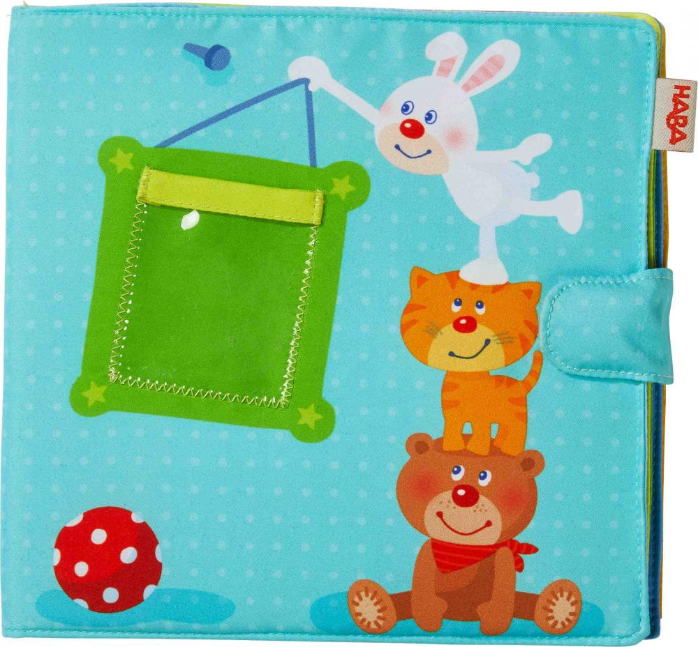 HABA Babywelt Babyspielbuch Baby Fotoalbum Spielgefährten 1303143001