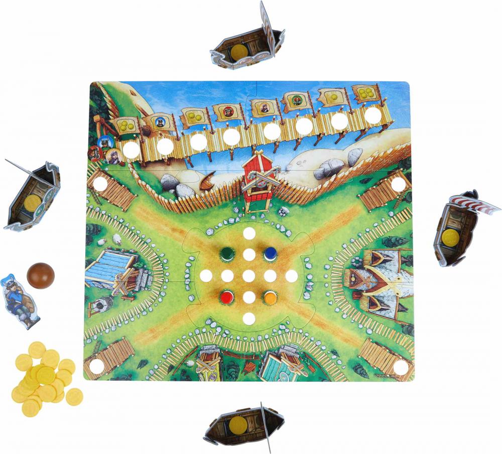 HABA Kinderspiel Geschicklichkeitsspiel Tal der Wikinger 1304697001