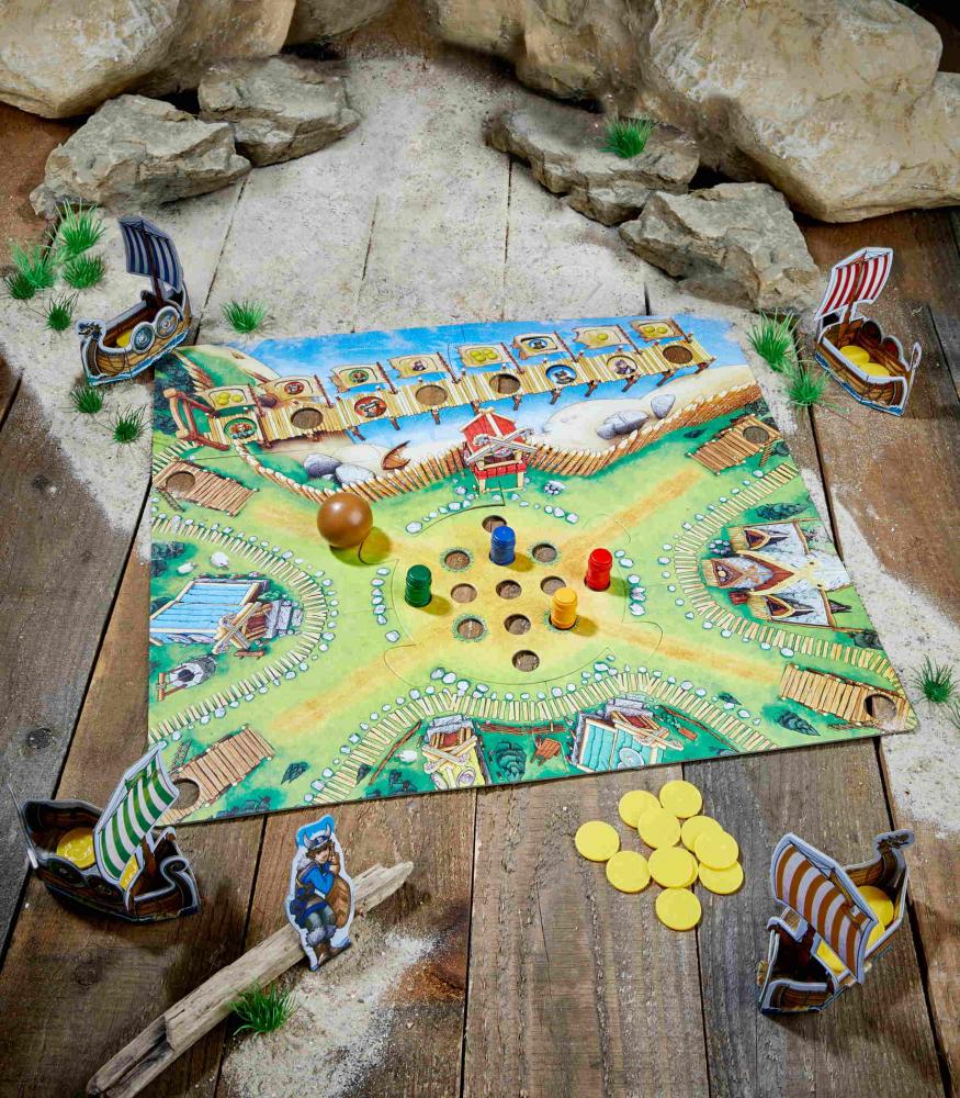 HABA Kinderspiel Geschicklichkeitsspiel Tal der Wikinger 1304697001