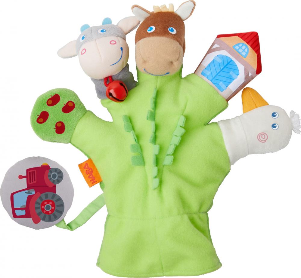 HABA Handpuppe Spielhandschuh Bauernhof 1304933001