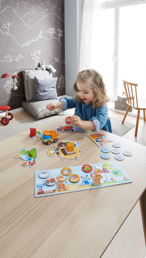 HABA Kinderspiel Zuordnungsspiel Meine ersten Spiele Baustelle 1305211001