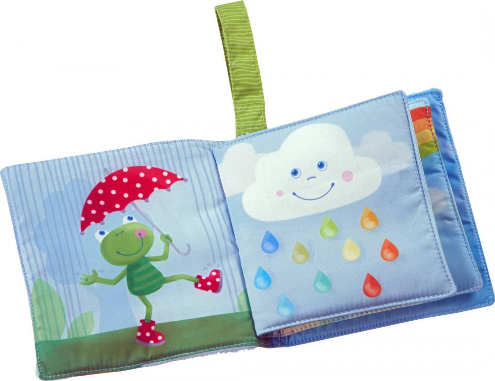 HABA Babywelt Babyspielbuch Stoffbuch Regenbogenwelt 1306028001