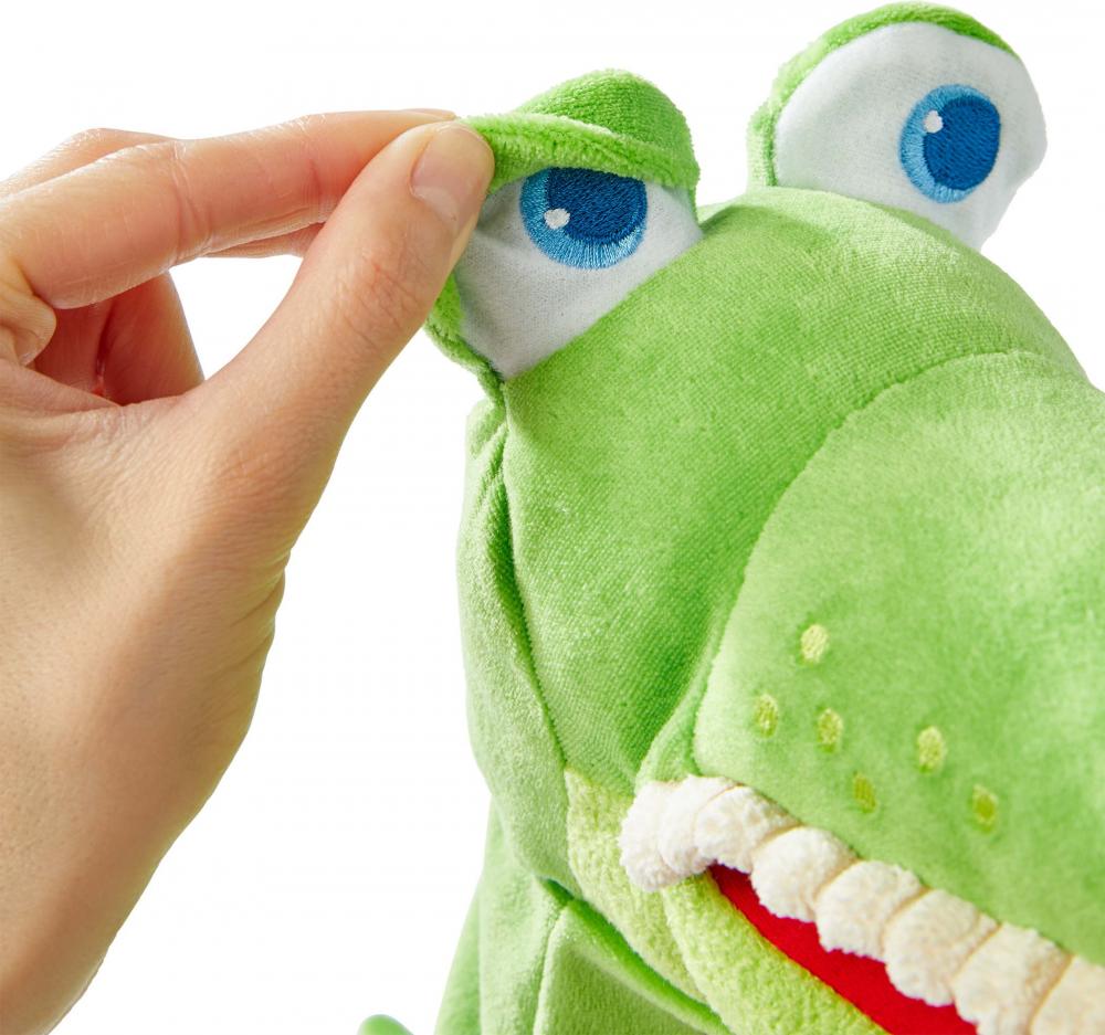 HABA Handpuppe Allesfresser Kroko 1306255001