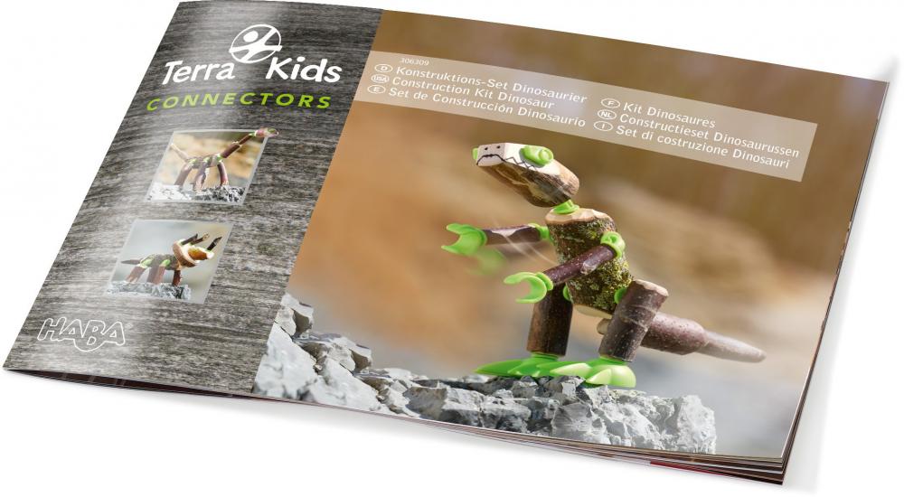 HABA Outdoor Kreativität Terra Kids Connectors Konstruktions Set Dinosaurier 1306309001