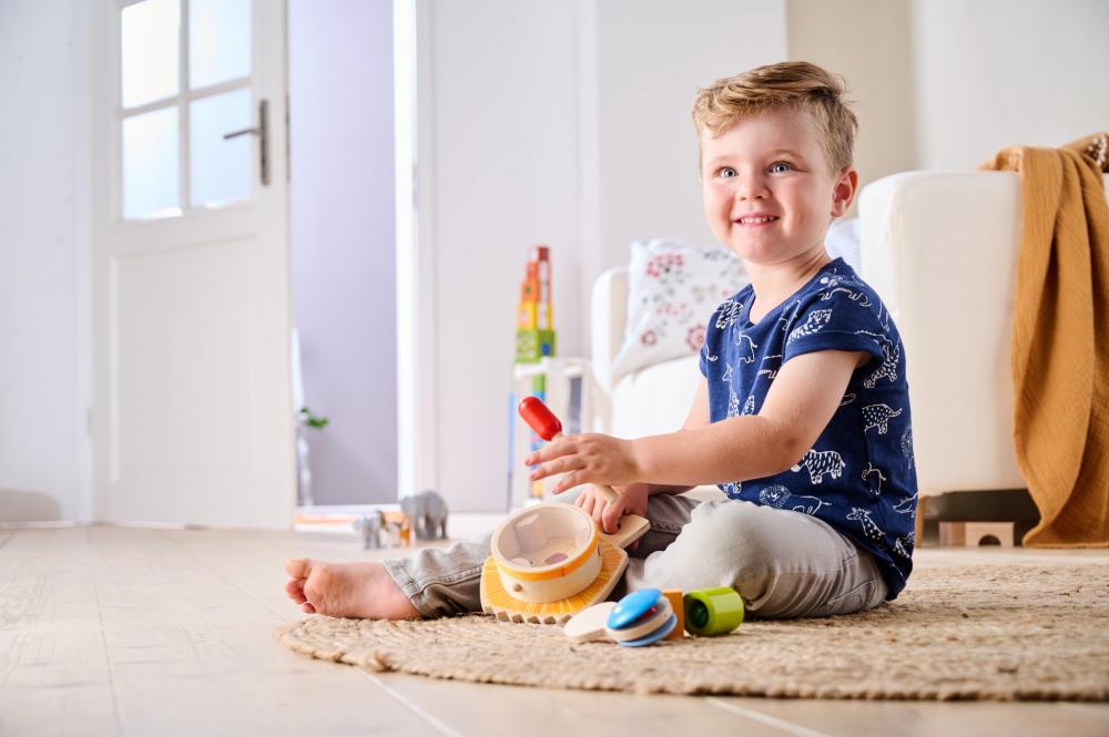 HABA Babywelt Klangspielzeug Klangspiel Set Löwenstark 1306328001