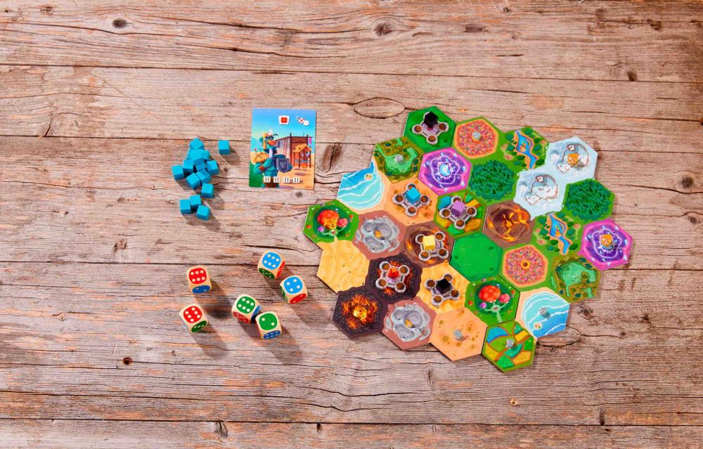 HABA Familienspiel Würfelspiel Würfelkönig Das Brettspiel 1306400001