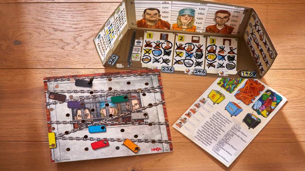 HABA Familienspiel Krimispiel The Key Flucht aus Strongwall Prison 1306842001