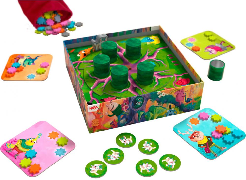 HABA Kinderspiel Gedächtnisspiel Sternschnuppern, Sammelspiel 1307119001