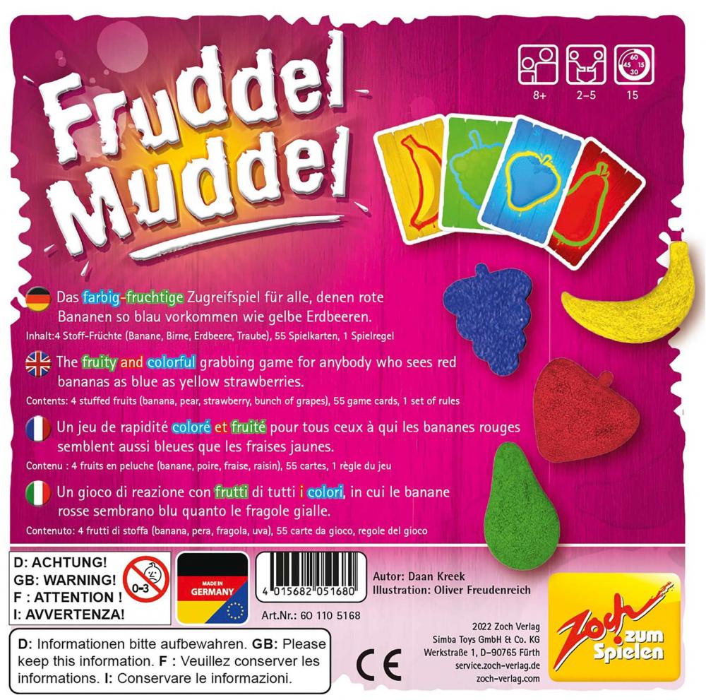 Zoch Familienspiel Reaktionsspiel Fruddel Muddel 601105168