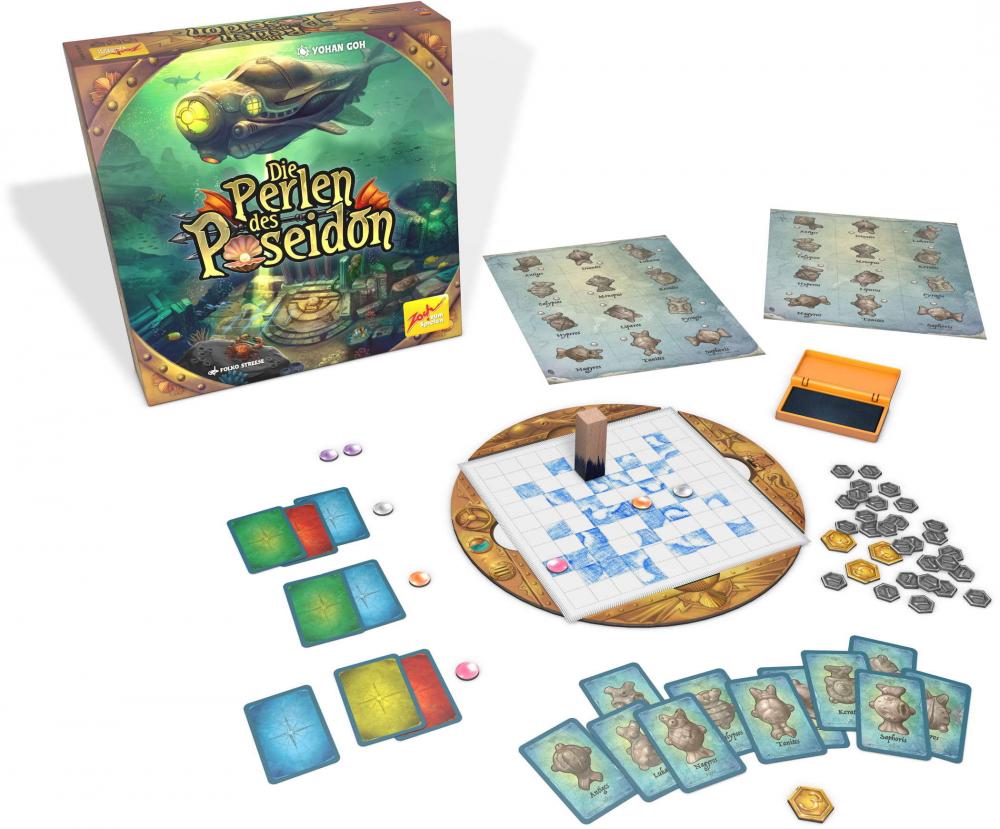 Zoch Familienspiel Suchspiel Die Perlen des Poseidon 601105174