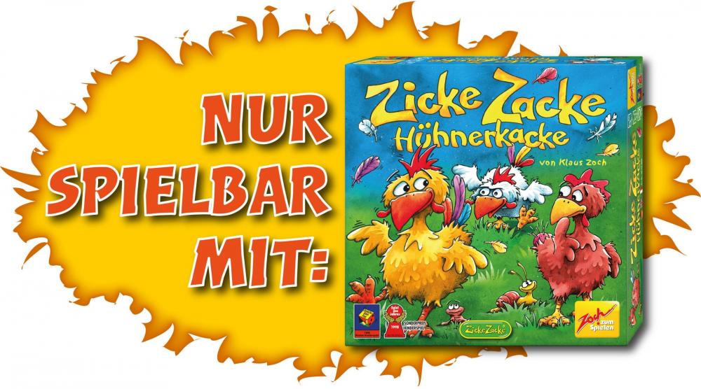 Zoch Kinderspiel Such- & Merkspiel Zicke Zacke Erweiterung Entenkacke 601105196