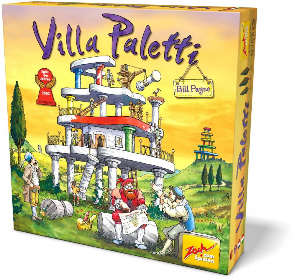 Zoch Familienspiel Geschicklichkeitsspiele Villa Paletti 601122900