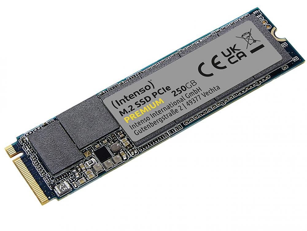 Intenso SSD M.2 PCIe Express interne Festplatte Premium 3D NAND 250GB