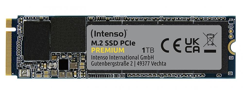 Intenso SSD M.2 PCIe Express interne Festplatte Premium 3D NAND 1TB