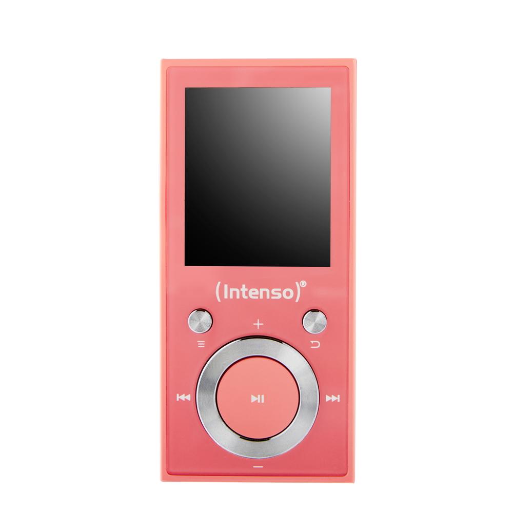 Intenso MP3 Player Video Scooter Bluetooth 16GB 1,8 Zoll Display pink