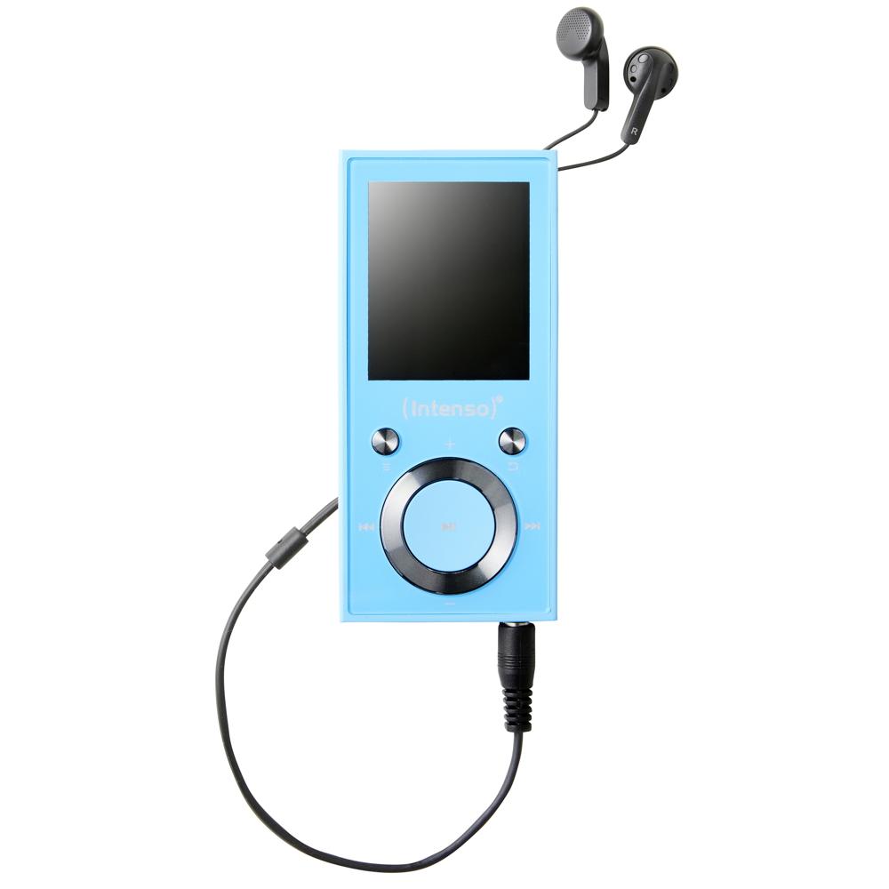 Intenso MP3 Player Video Scooter Bluetooth 16GB 1,8 Zoll Display blau