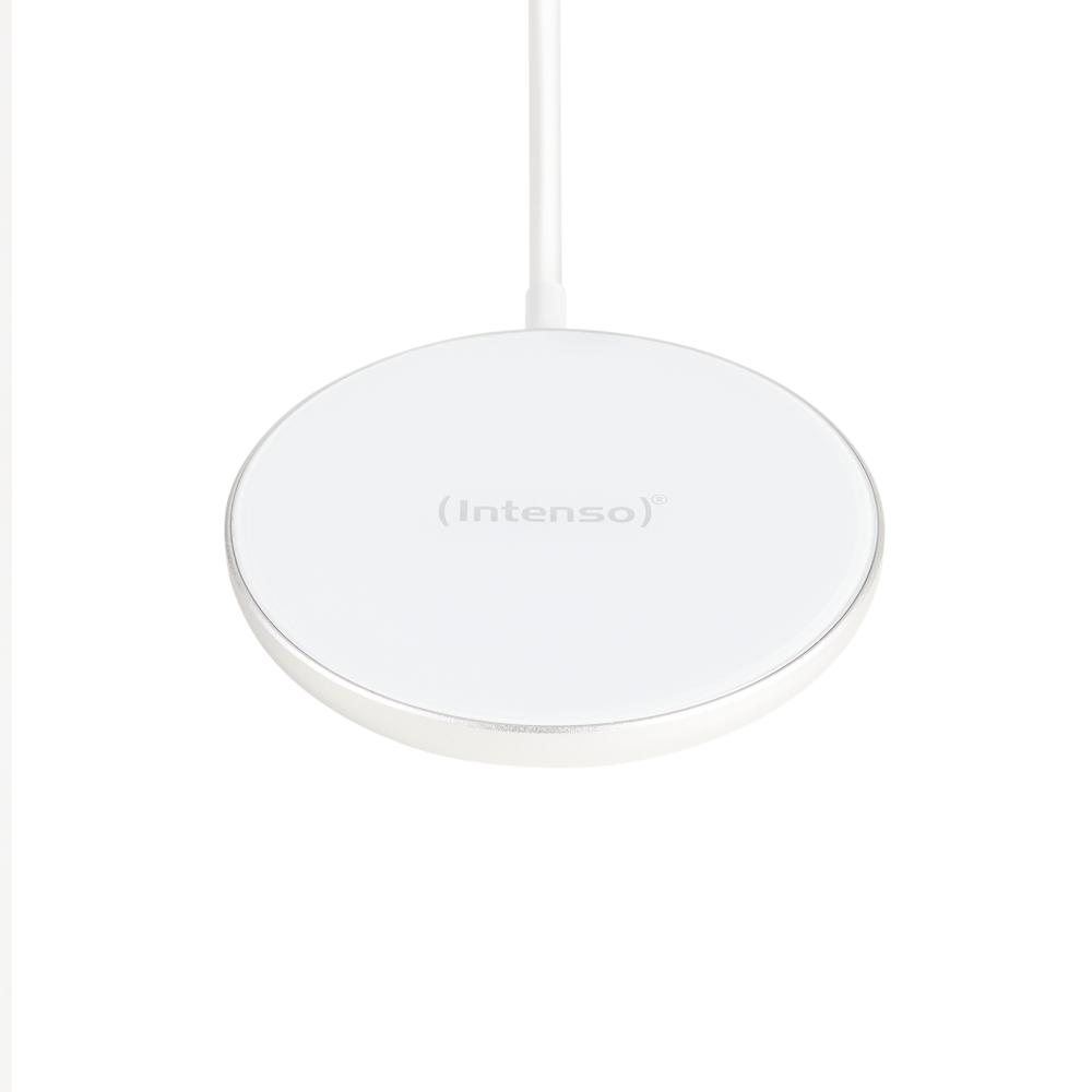 Intenso Magnetic Wireless Charger MW1 magnetisches Induktionsladepad weiß