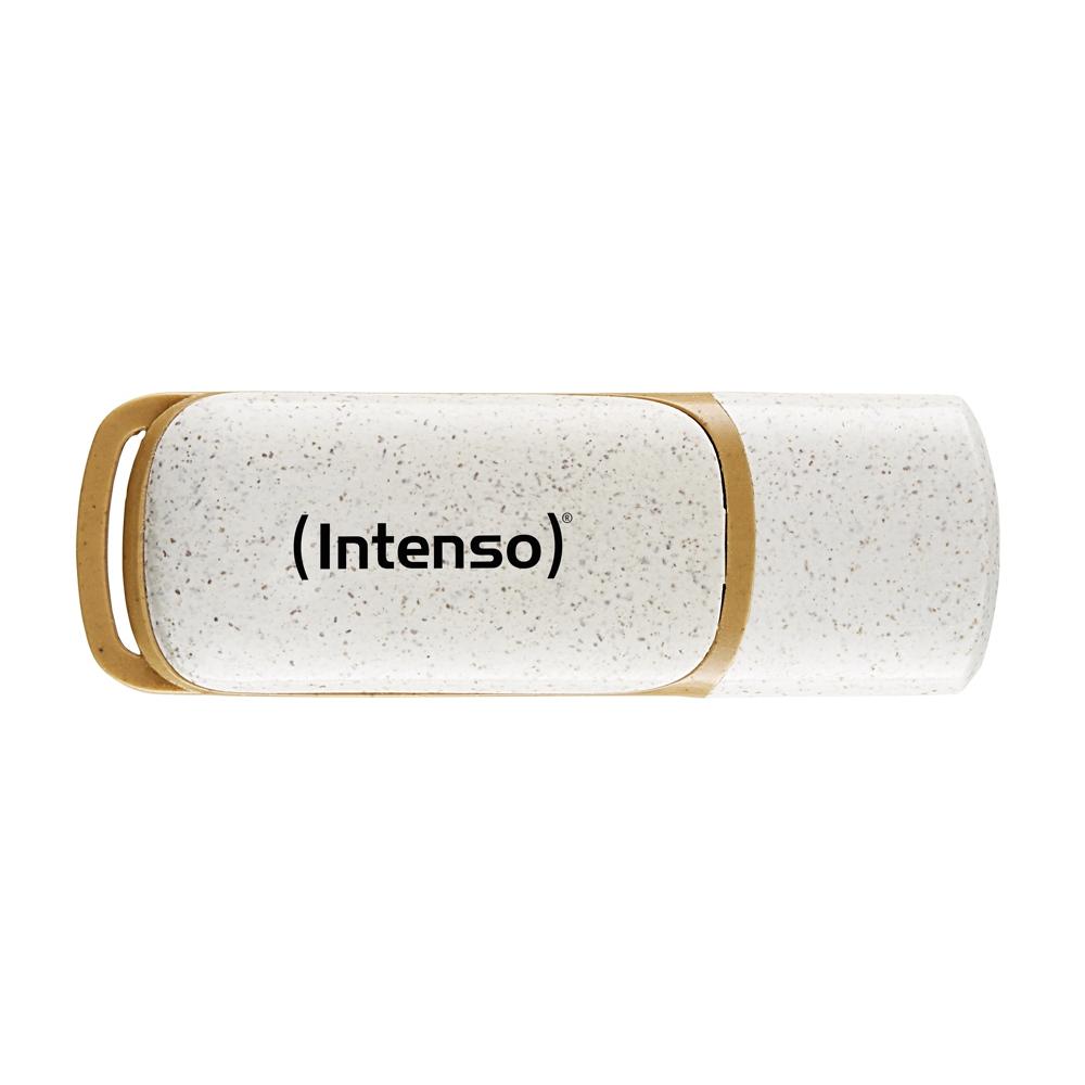 Intenso USB Stick 64GB Speicherstick recyclefähig Green Line beige braun USB 3.2