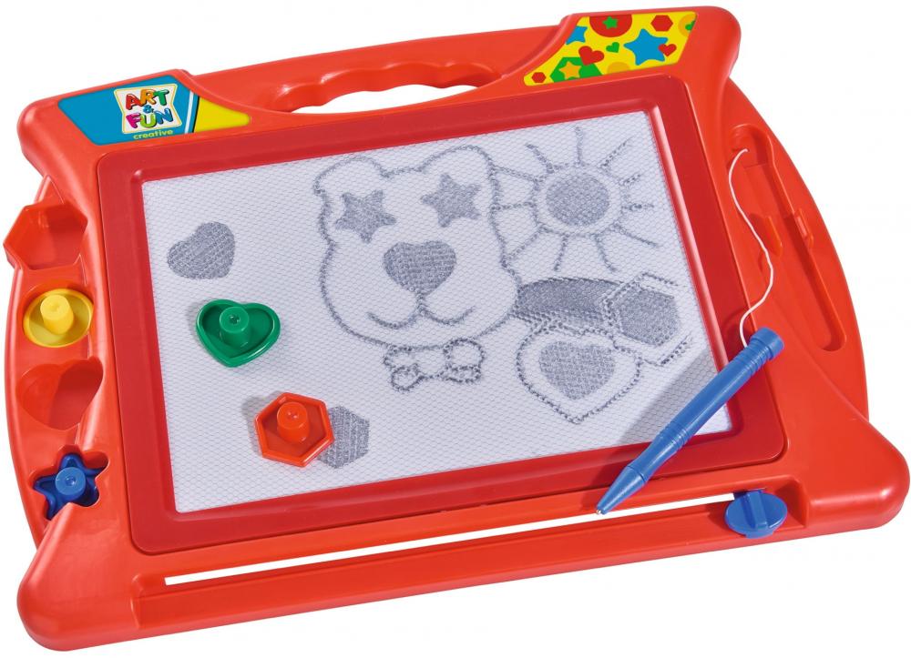 Simba Spielzeug Malen ART & FUN Magnet Maltafel 106334024