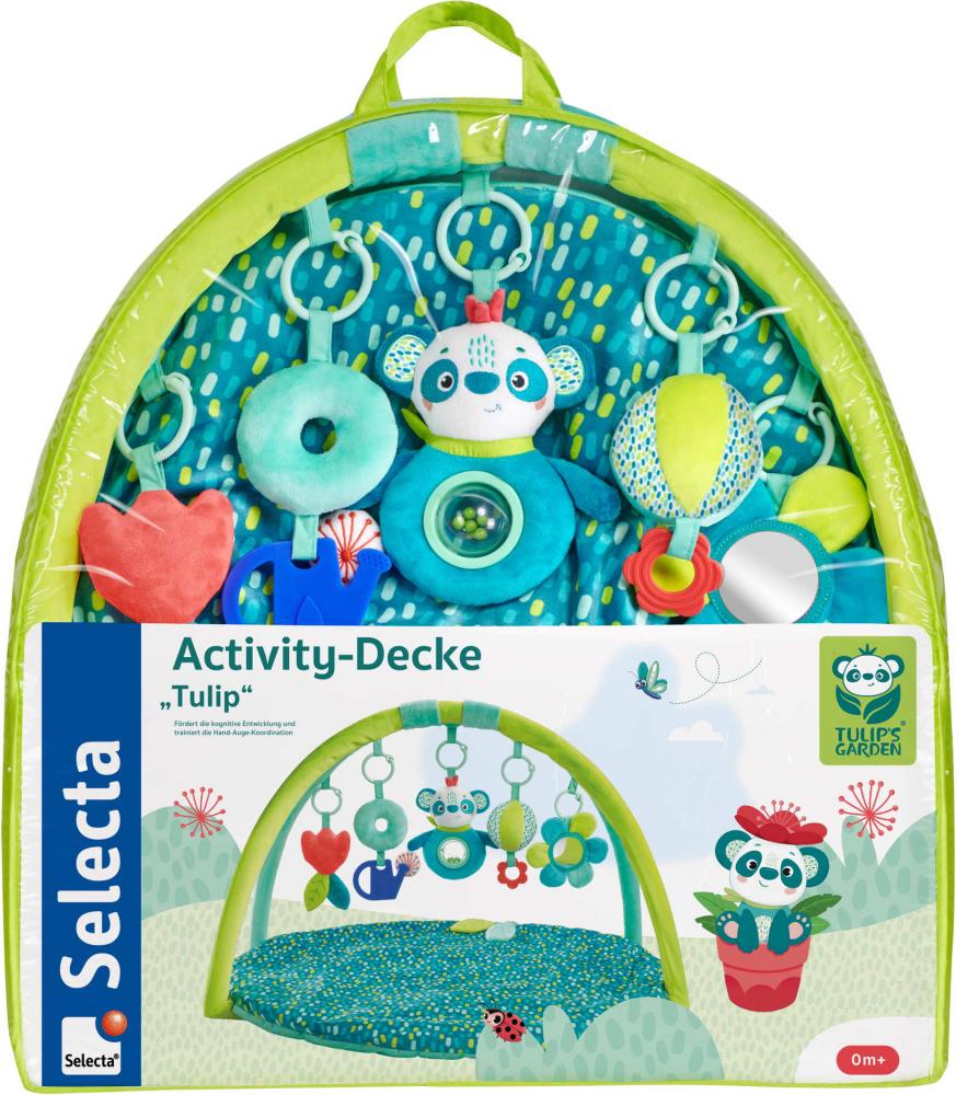 TULIP'S GARDEN by Selecta Babywelt Activity-Decke Tulip 83 cm 61078